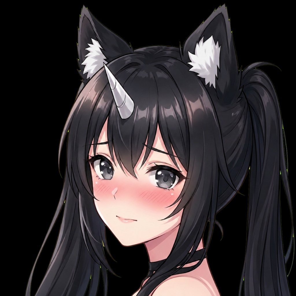 一角の桃華（笑顔）